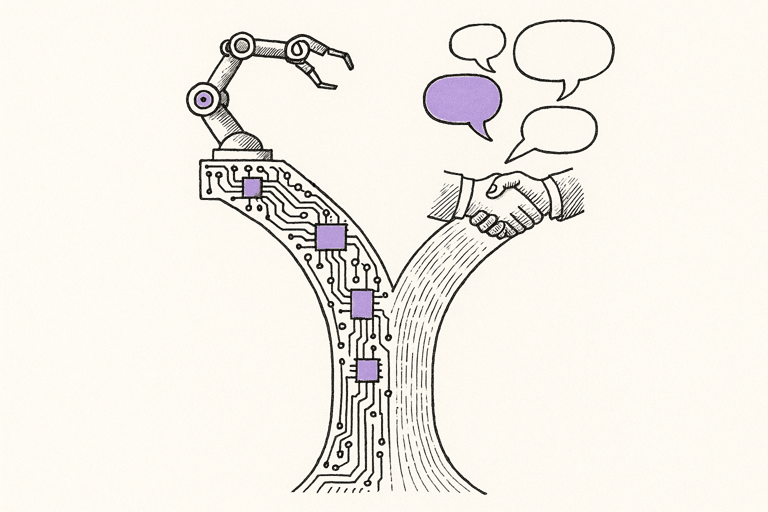 The Organic Growth Paradox: When AI Adoption Meets Human Connection